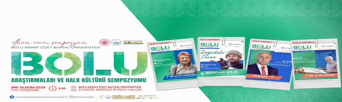 Bolu Araştırmaları ve Halk Kültürü Sempozyumu 16–19 Ekim’de Başlıyor