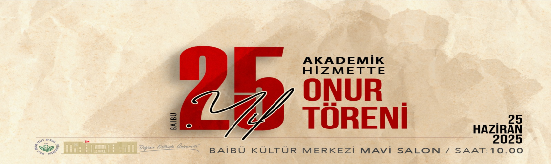 Çeyrek Asırlık Akademisyenlerimize Vefa ve Onur Töreni Düzenliyoruz